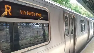 NYC Subway: R160 R Trains to 9th Avenue on the D Line