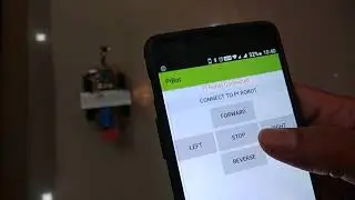 Raspberry PI Robot controlled by Android App via Bluetooth
