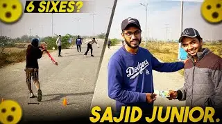 Ek Over main 6 Sixes? Ashiyana ka No 1 Young Allrounder SAJID Jr. 