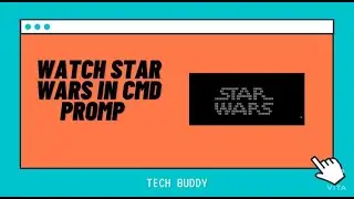 Watch STAR WARS in CMD Prompt😍😍😍||Must try