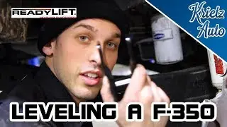 How To Install A 2.5 Inch ReadyLift Leveling Kit for a 2011 to 2017 F250 or F350│ Krietz Auto