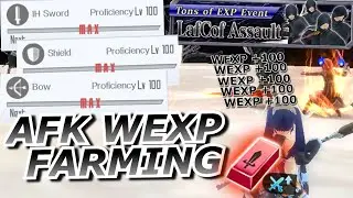 [SAOIF] HOW I FARM WEXP WITHOUT PLAYING THE GAME | SAOIF GUIDE