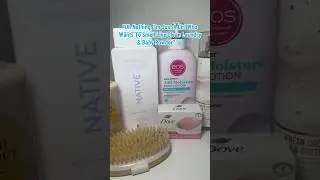 Clean Girl Shower Routine 🩵 &ldquo;Clean Laundry/ Baby Powder Scent Combo&rdquo; #selfcare #selfcaresunday