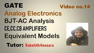 GATE-Analog electronics-CE,CC,CB amplifier's-equivalent model