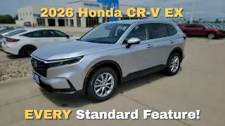2026 Honda CRV EX Standard Features: Enough Features to consider over the Toyota RAV4?