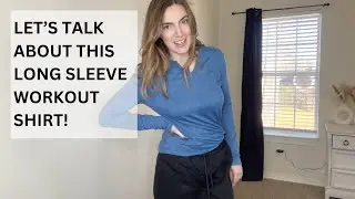Fashionable Fitness from Yoga to Running | V Neck Long Sleeve Workout Shirt | Watch Before You Buy