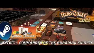 HeroQuest mythic tier + commander of the Guardian knights mod showcase video