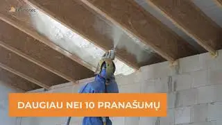 Termotec.lt metų inovacija - &scaron;iltinimas IV kartos poliuretanu