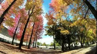 Time Lapse in Okayama Prefectural Multipurpose Ground