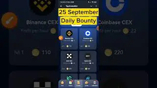 #25sept   Today Daily Combo | TapCoin Daily Combo Card | TapCoin  25 September #TapCoin