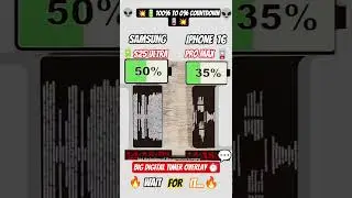 😳⚡ SAMSUNG S25 ULTRA vs IPHONE 16 PRO MAX BATTERY TEST!! 🔋😳=73670408