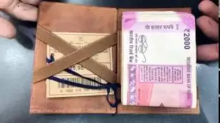 Magical cards holder with money clipper