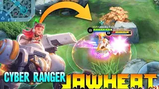 New Skin Jawhead Cyber Ranger Review and Gameplay | Mobile Legends