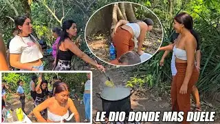 Angela impuso respeto y se dejo ir con todo a Julissa.