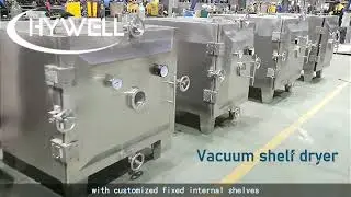 Hywell Vacuum tray dryer , low temperature Vacuum drying machine
