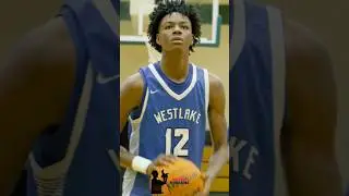 Westlake High School Foward Christopher &ldquo;Roscoe&rdquo; Hayes vs Langston Hughes High School