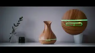 Smart Wifi Wireless Essential Oil Ultrasonic Diffuser With Alexa Google App Voice Control 400ml
