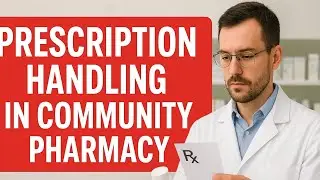 Prescription Handling in Community Pharmacy | D. Pharma 2nd Year Chapter 3 Explained