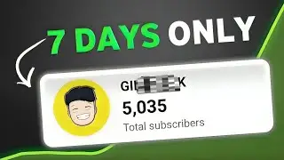 How To Get Your First 5,000 YouTube Subscribers (Grow Faster)@INFINITEMS7_0
