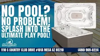 Hydropool 13' FFP Swim Spa -Compact Luxury for Your Backyard (Aquatic Play Pool)
