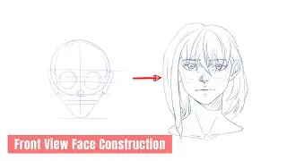 Front View Face Construction