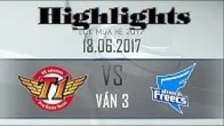 SKT vs AFS  Highlights [LCK M&ugrave;a H&egrave; 2017] [V&aacute;n 3] (18-6-2017)
