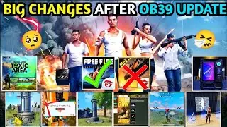Free Fire Ob 39 Update Big Changes FREE fire max|New ob update FF max