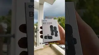 Обзор микрофонов -петлички от компании BOYA V20