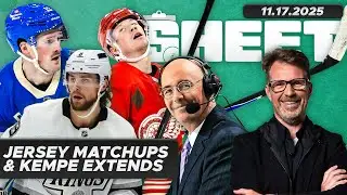 Kempe Extends, Jersey Matchups, & More ft. Pierre McGuire | The Sheet with Jeff Marek
