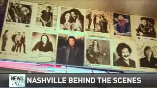 Nashville Season 4 Behind The Scenes- The Bluebird Cafe Wall