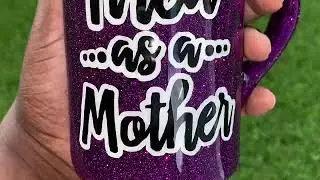 DIY Glitter Mug using Mod Podge Method | Step by Step tutorial