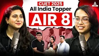 CUET 2025 Topper AIR 08 | Ishani Debnath’s Inspiring Journey 🔥