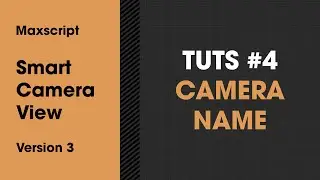Smart Camera View 3 Tutorial #4: Camera Name