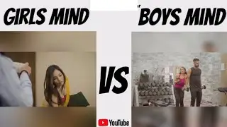 Girls mind Vs Boys mind memes funny memes #memevideo #girlvsboymeme #girlvsboy #mind