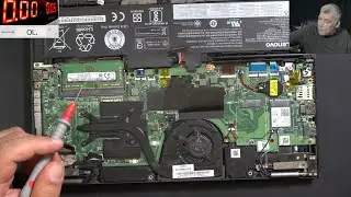 Lenovo Yoga 370 not charging motherboard repair ... kind of, easy pizza