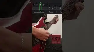 Van Halen - Top of The World intro [TAB] #shorts #guitar