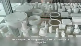 Precision engineering ceramics product display