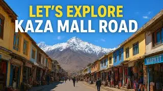 Exploring Kaza Mall Road | Spiti Valley&rsquo;s Most Beautiful Market | Kaza Travel Vlog 2025