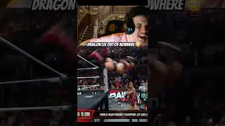 Chad Gable vs Penta vs Dragon Lee on Raw #wwe #wweraw #dragonlee #penta #chadgable