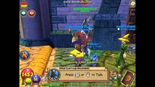 WIZARD101 Getting commander robe!