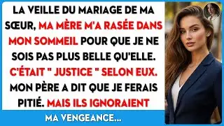 Mes parents ont coup&eacute; mes cheveux la nuit pour m'enlaidir au mariage. Je me suis veng&eacute;e.