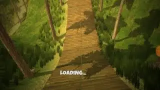 Прохождение первого трэка в MTB Downhill Simulator