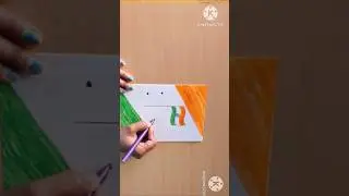 republic day card making #diy #shortvideo #shortsfeed #shorts#independenceday
