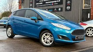2014 (14) Ford Fiesta Zetec 1.5 TDCi 5Dr in Candy Blue. 55k Miles. 10 Services. &pound;20 Tax. &pound;6000