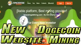 New Free Dogecoin Cloud Mining Website | Dogecoin Mining From Mobile Or PC
