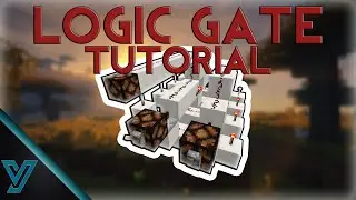 Minecraft Redstone Logic Gate Tutorial