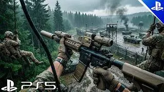 Invading Russian military base through the jungle - Call of Duty &ndash; Realistic Cinematic Gameplay