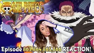 BIG MOM AND KATAKURI WON'T GO DOWN! One Piece Episode 863, 864, 865, 866 REACTION!