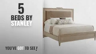 Top 10 Stanley Beds [2018]: Stanley 510-23-42 Villa Couture Alessandra Panel Upholstered Bed, Queen,