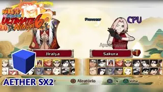 Jiraiya sage mode vs sakura Naruto ultimate ninja 6 